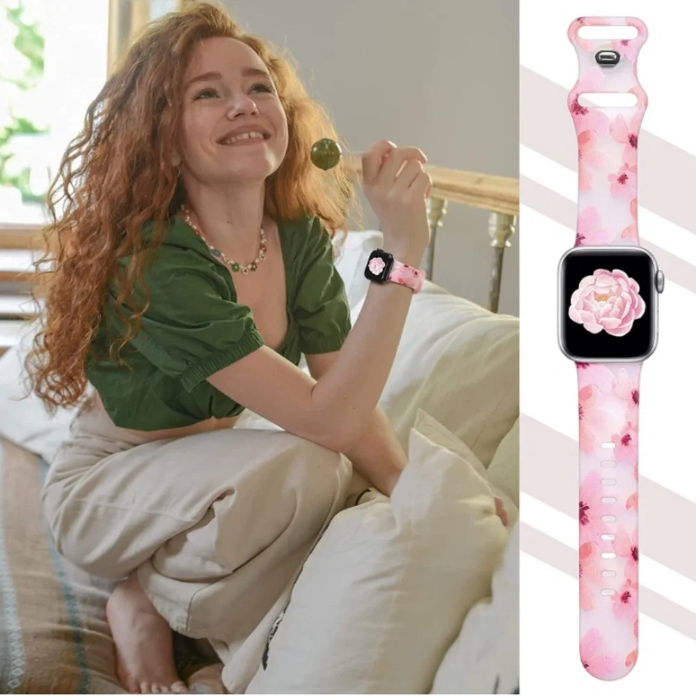 Cute Transparent Bands Compatible with Apple Watch Band - Picture 7 of 7